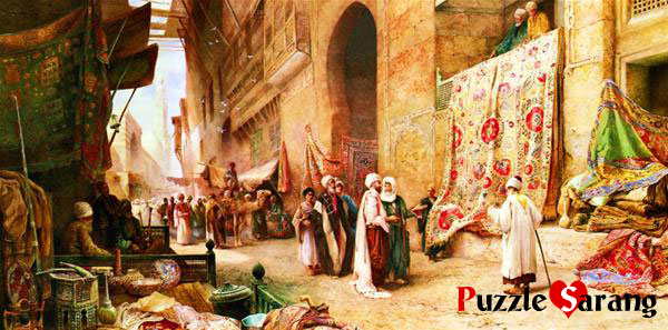 카이로의 카펫 시장
